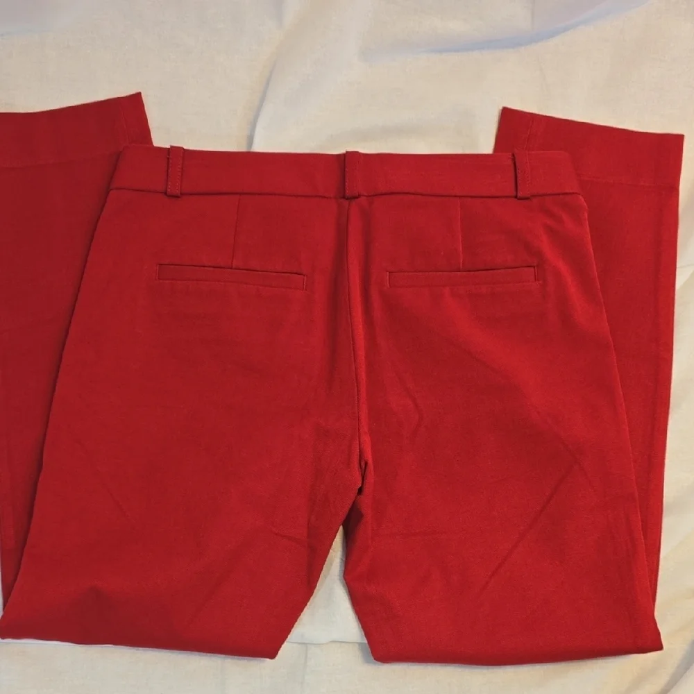 Banana Republic Sloan Bold Red‎ Trousers